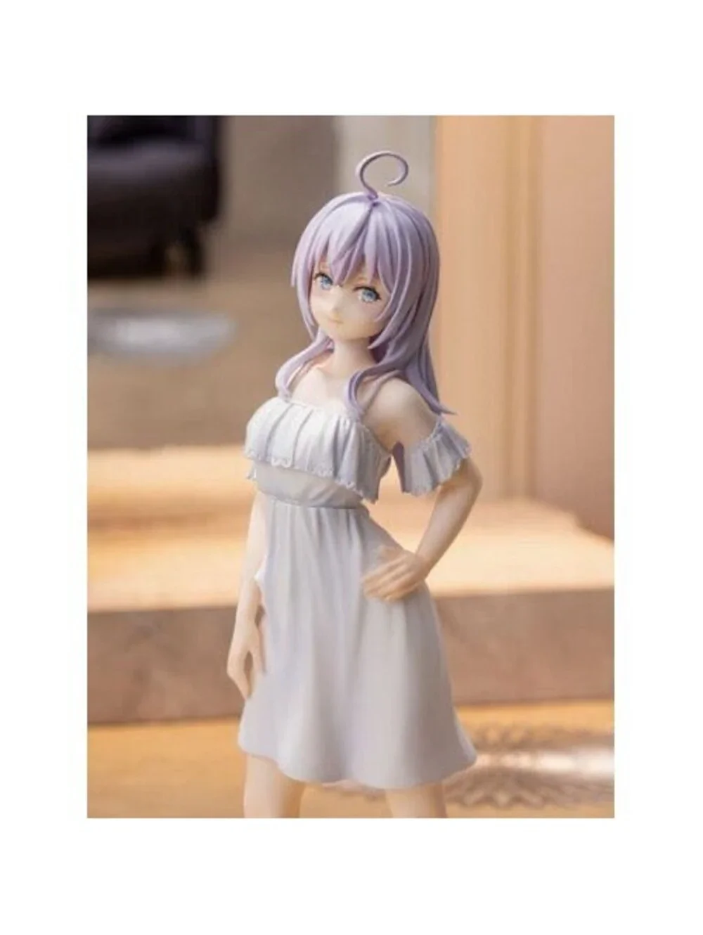 Sega Luminasta Alya-san Alisa Kujou Figure White New Summer Dress NIB US Seller